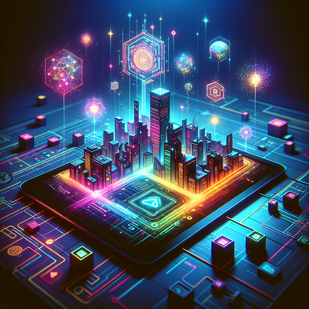 DeFi Innovaciones en Telegram: El Futuro de las Finanzas - Tonplayz - Imagen generada por IA