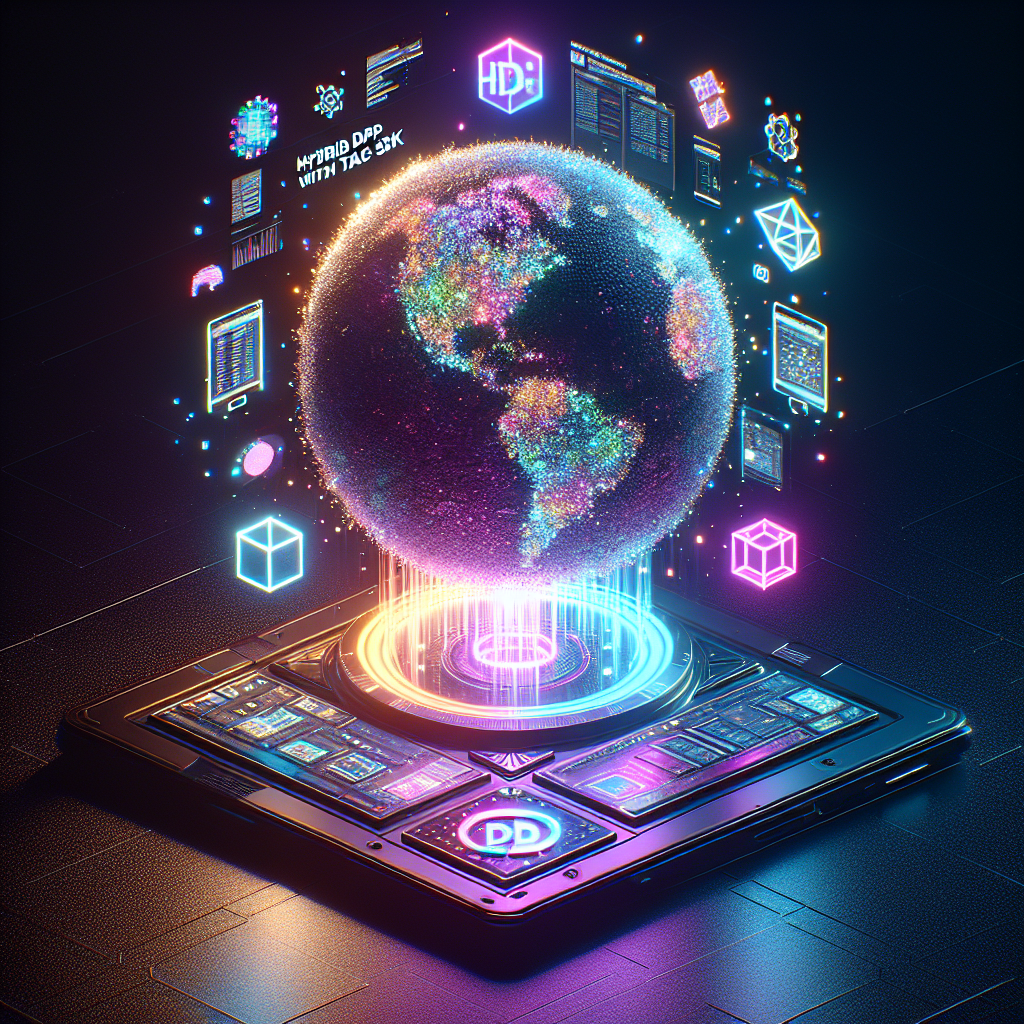 Guía Para Desarrolladores: Construye dApps Híbridas Con TAC - Tonplayz - Imagen generada por IA
