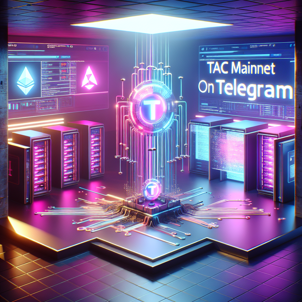 TAC Mainnet: La Nueva Capa DeFi Llega a Telegram - Tonplayz - Imagen generada por IA